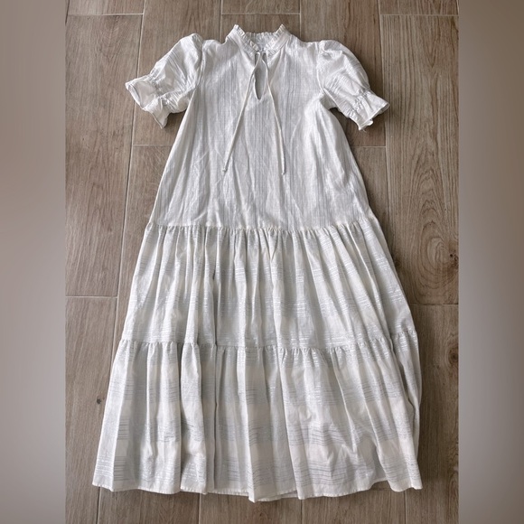 Corey Lynn Calter Portisha Tiered Midi Dress - Picture 10 of 10